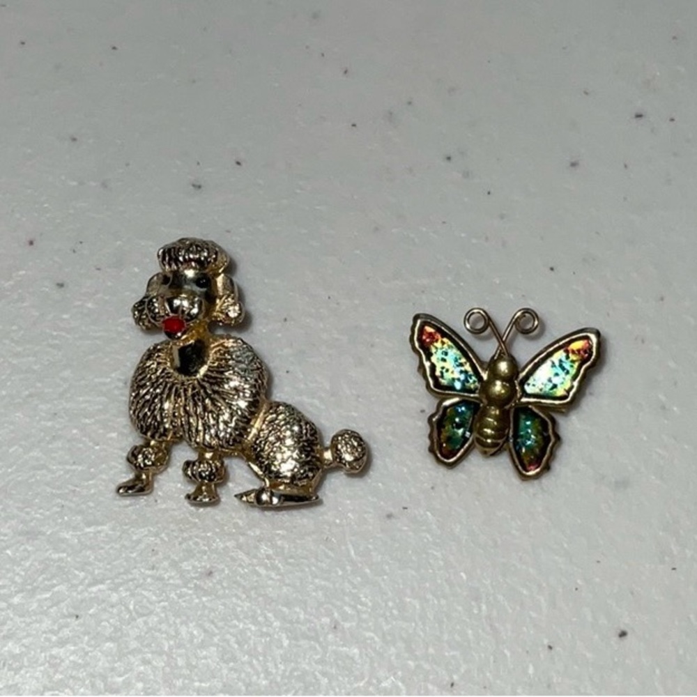 Pair of Mini Brooches - Picture 2 of 9